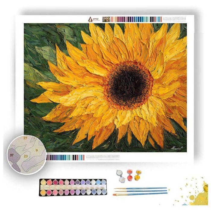 WARMED STEM - Paint by Numbers Full Kit