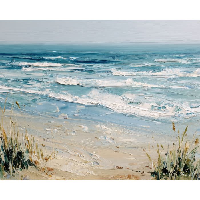 pale, line, palette knife, oil painting, impasto, thick pigment, layered surface, scraped paint, textured strokes, expressive surface, material depth, hand painted, visual balance, atmospheric, color interaction, paint ridges, manual technique