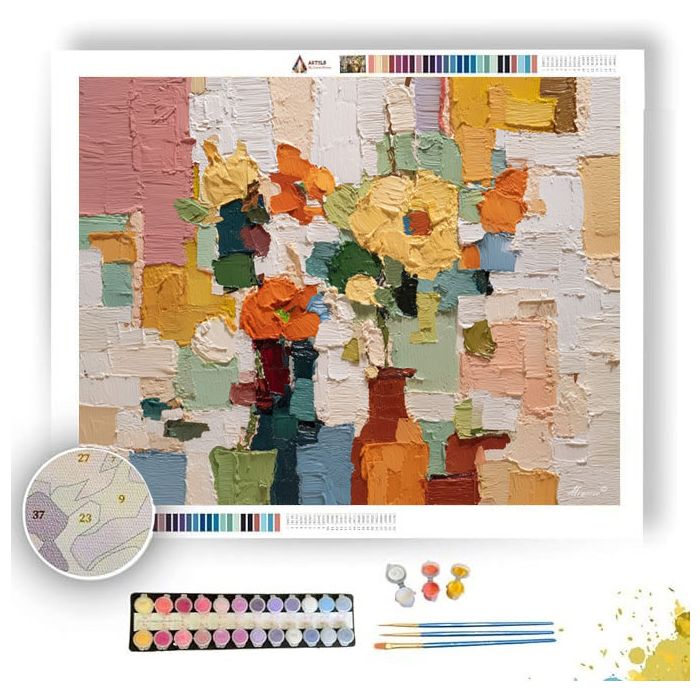 WARM SHAPE - Paint by Numbers Full Kit
