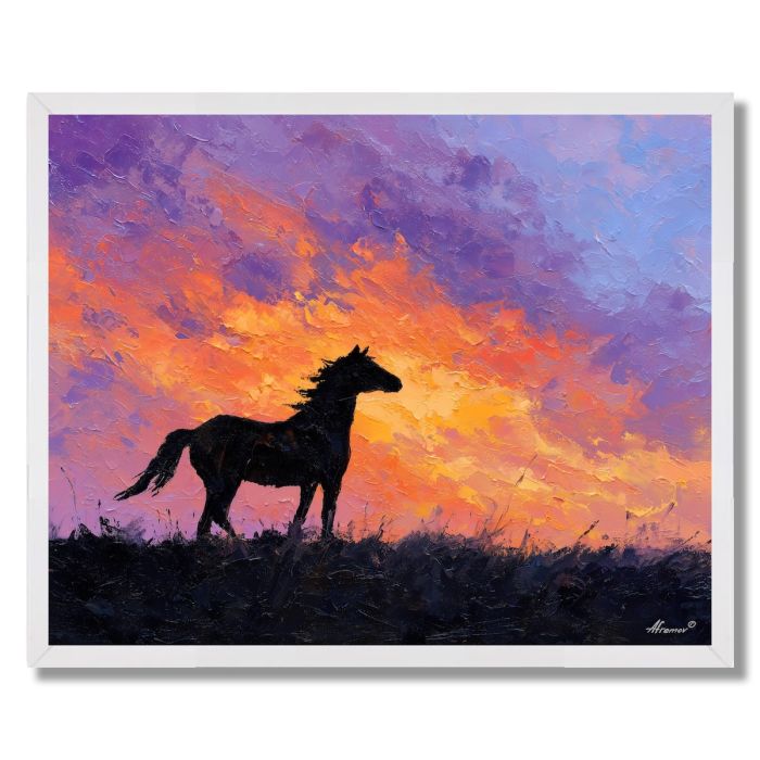 FREE SILHOUETTE - FRAMED