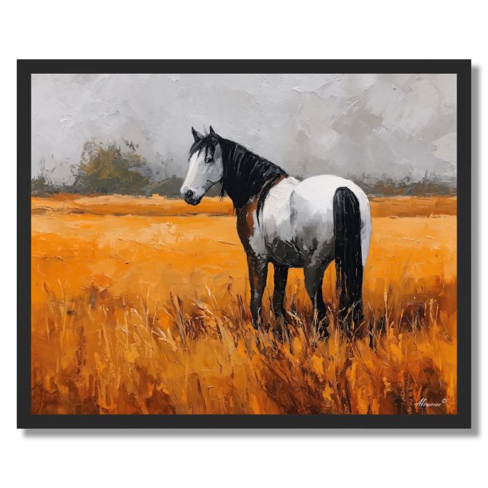 STEADY STILL FIELD - FRAMED