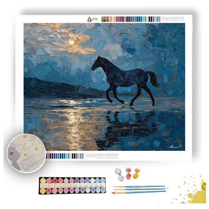 OPEN MOVING MOMENT - Paint by Numbers Full Kit