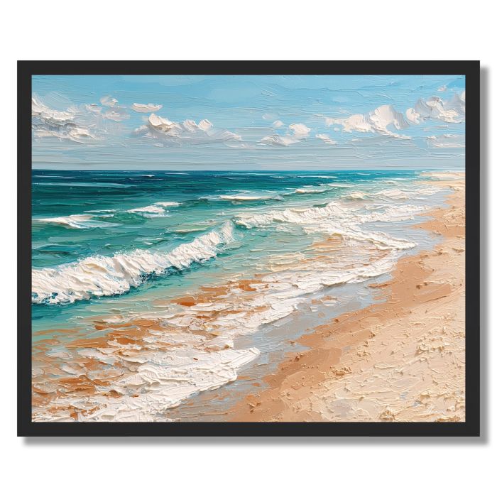 ENDLESS WARM SAND - FRAMED