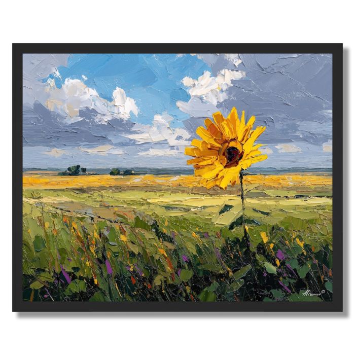 OPEN FIELD - FRAMED