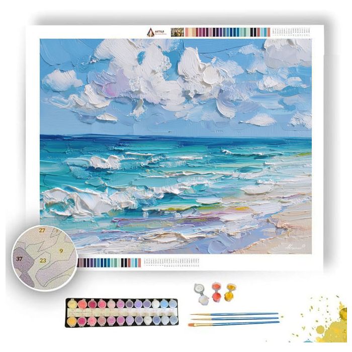 WINDY SHORE - Paint by Numbers Full Kit