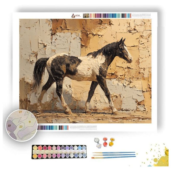 ALERT STILL MOMENT - Paint by Numbers Full Kit