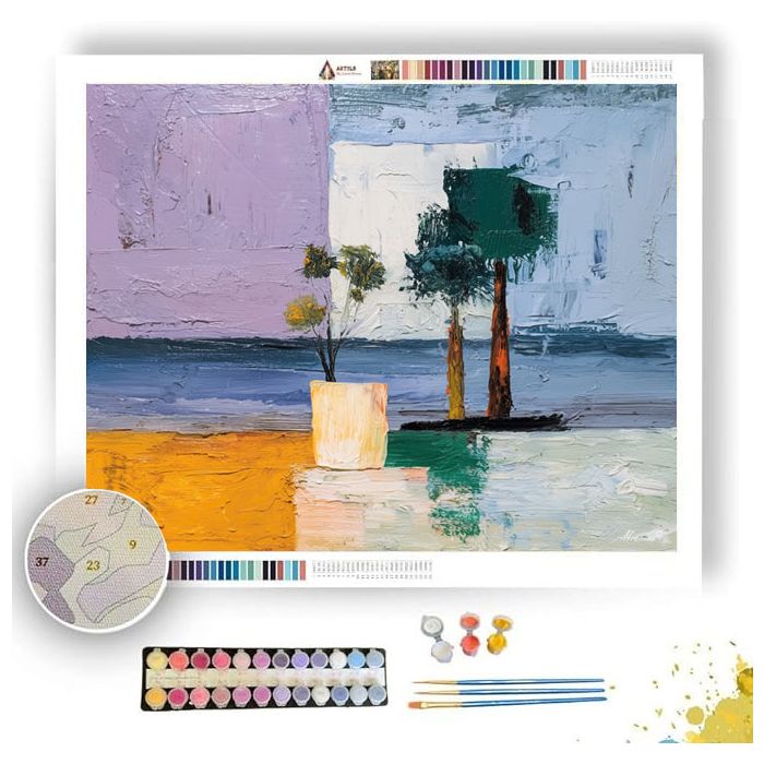 SIMPLE COMPOSITION - Paint by Numbers Full Kit