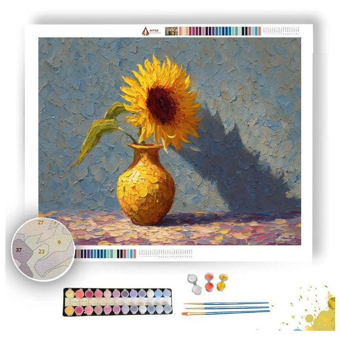 GOLDEN STILL PRESENCE - Paint by Numbers Full Kit