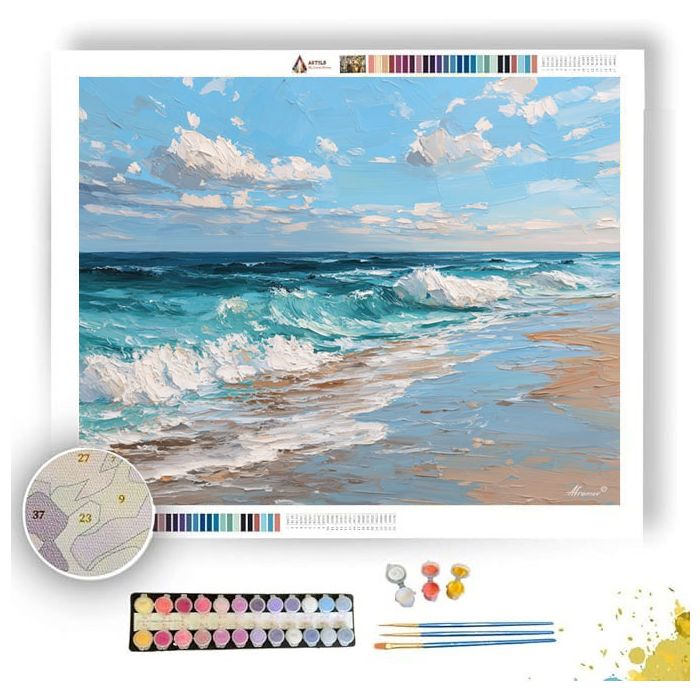 QUIET ENDLESS MOMENT - Paint by Numbers Full Kit
