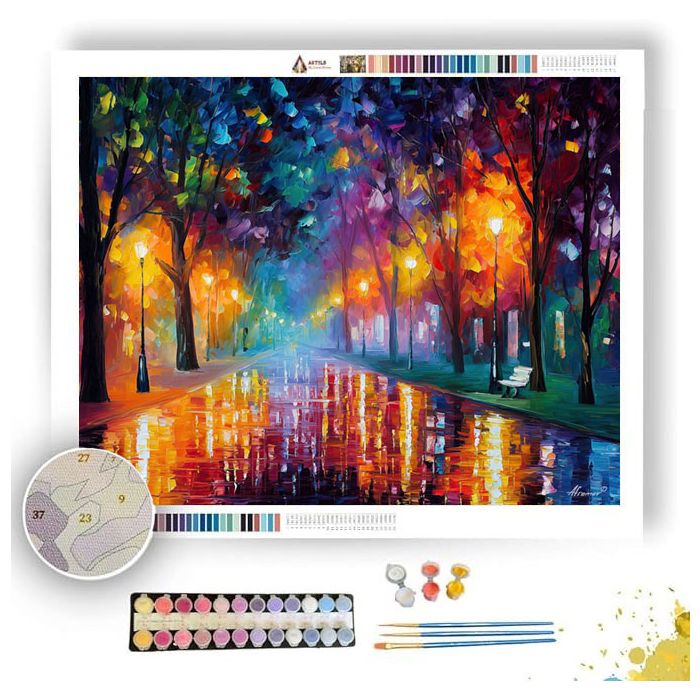 STARLINE BOULEVARD - Paint by Numbers Full Kit