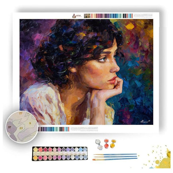 QUIET LONGING - Paint by Numbers Full Kit