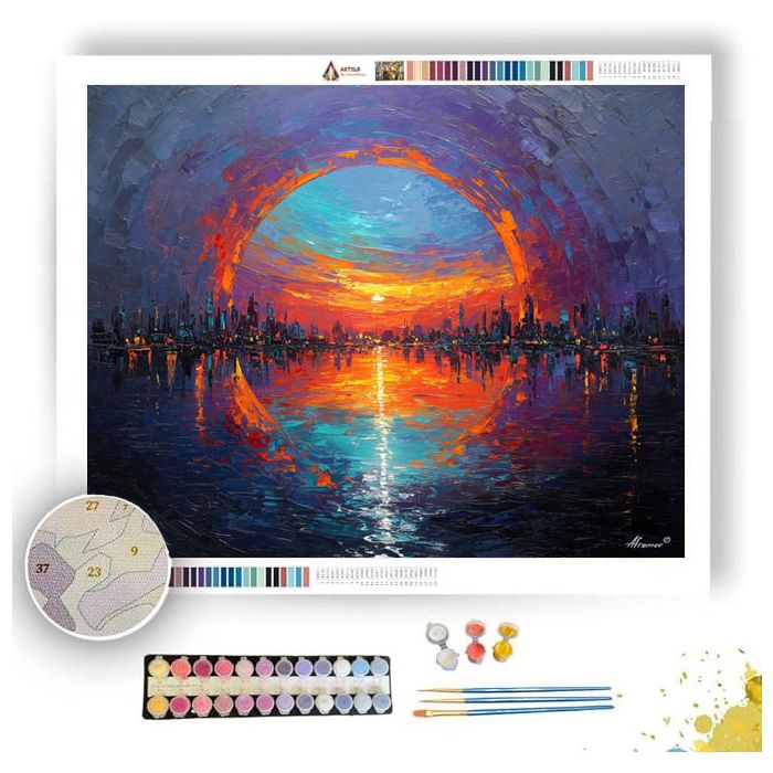 HORIZON RING CITY - Paint by Numbers Full Kit