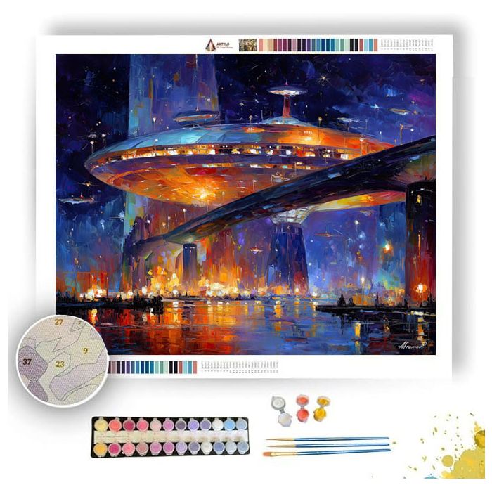 AETHER SKYPORT - Paint by Numbers Full Kit