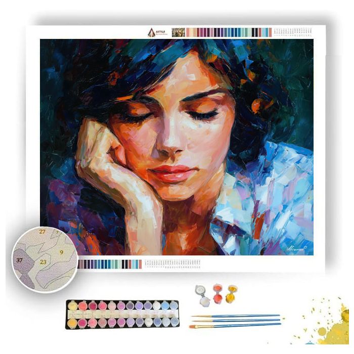 QUIET REFLECTION - Paint by Numbers Full Kit