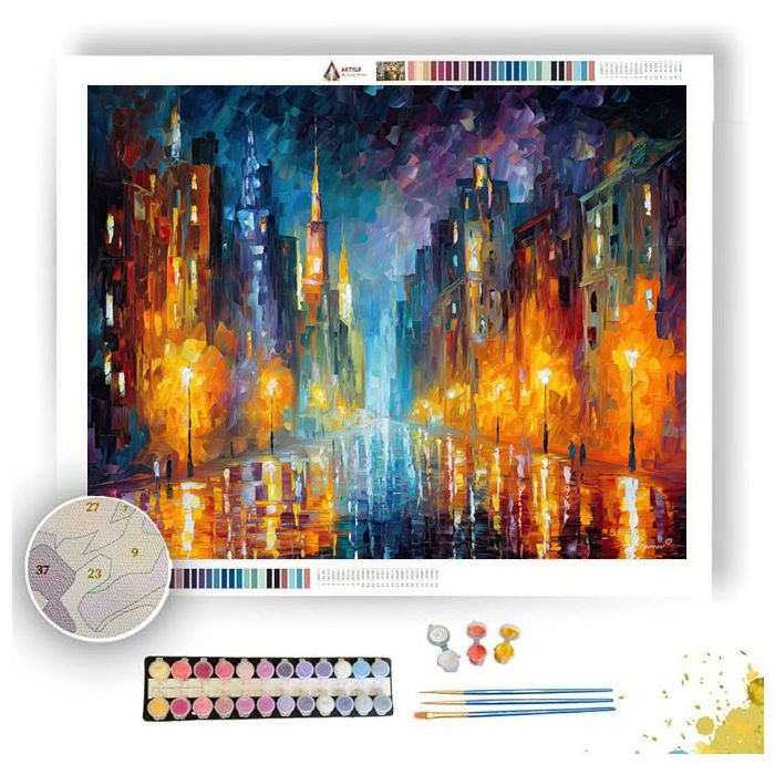 SOLAR VEIL METROPOLIS - Paint by Numbers Full Kit