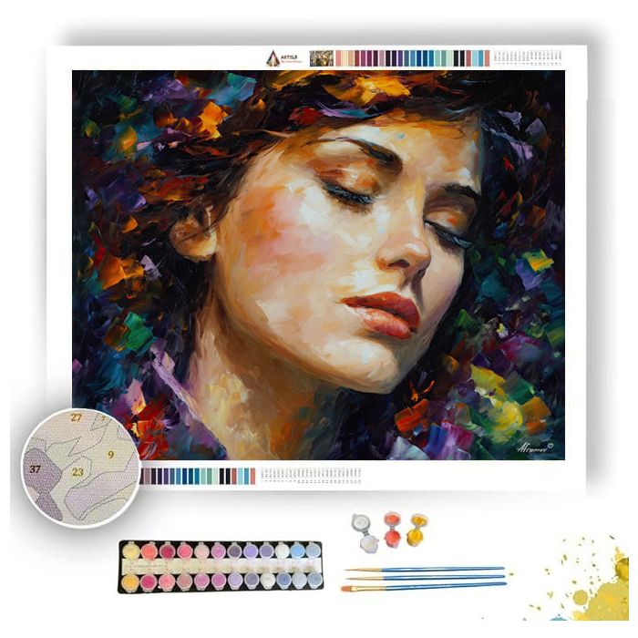 QUIET RELIEF - Paint by Numbers Full Kit