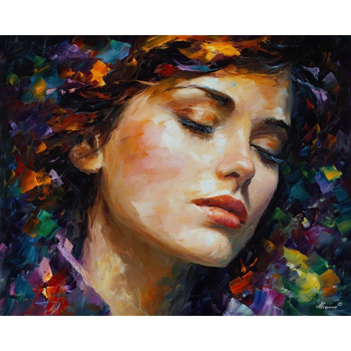 relief emotion,emotional release,oil painting,afremov style