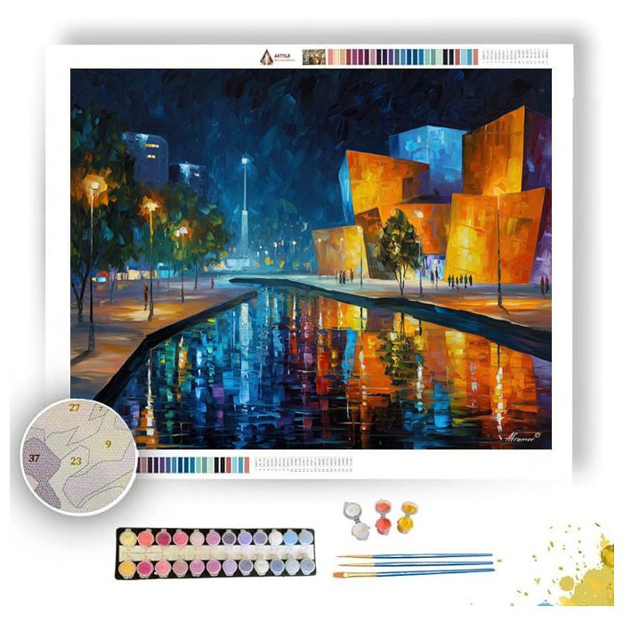 ZENITH PLAZA - Paint by Numbers Full Kit