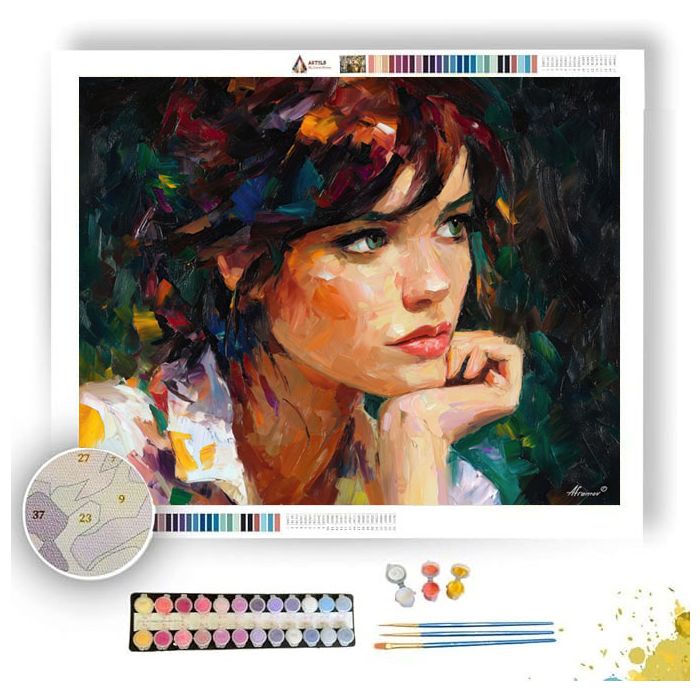 FOCUSED PRESENCE - Paint by Numbers Full Kit