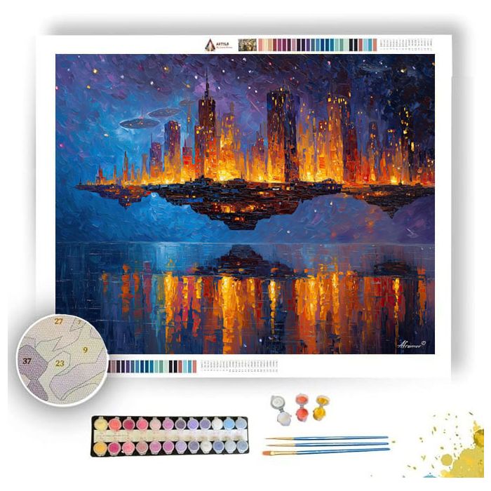 LUMEN SKY HAVEN - Paint by Numbers Full Kit