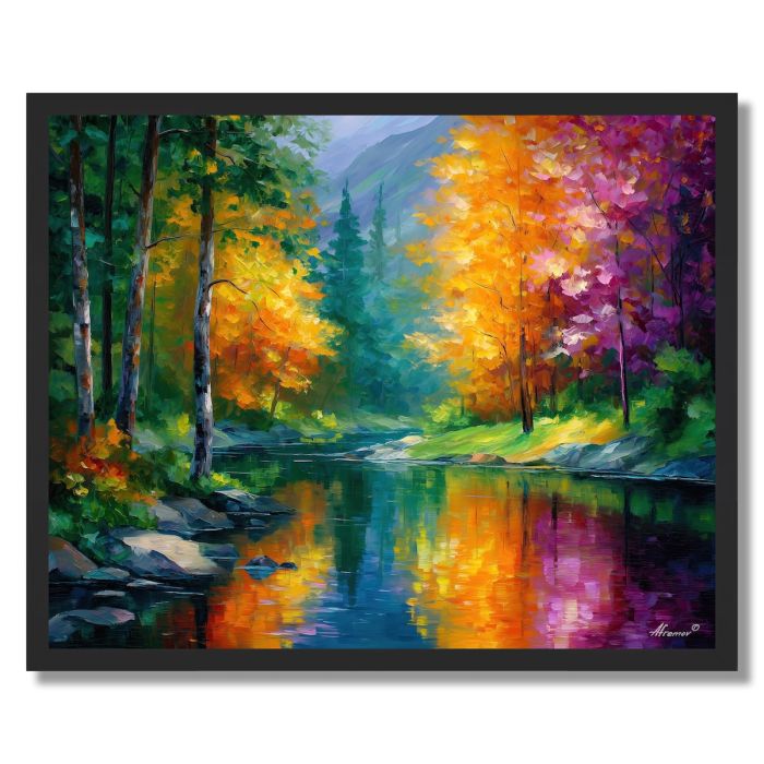 CALM ENCHANTED LAND - FRAMED