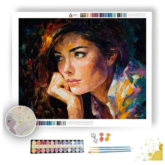 SUBTLE LONGING - Paint by Numbers Full Kit