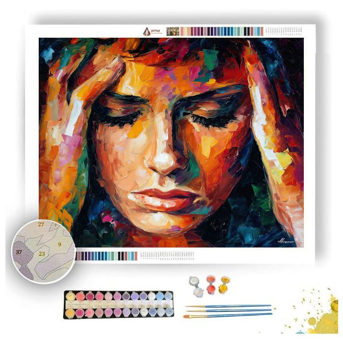 HIDDEN SORROW - Paint by Numbers Full Kit