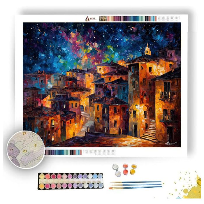 STELLAR TERRACES - Paint by Numbers Full Kit
