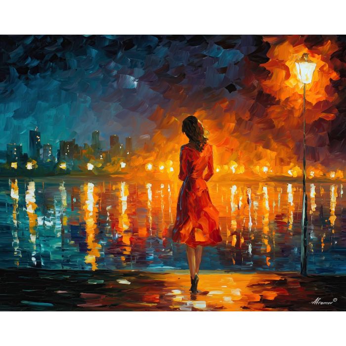 wise mage portrait,dusk magic,oil painting,afremov style