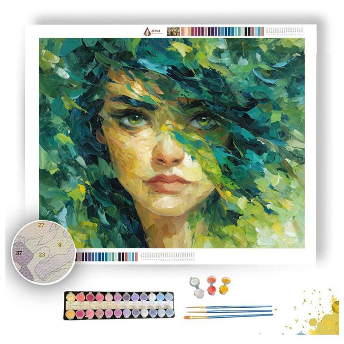 VERDANT MYSTIC - Paint by Numbers Full Kit