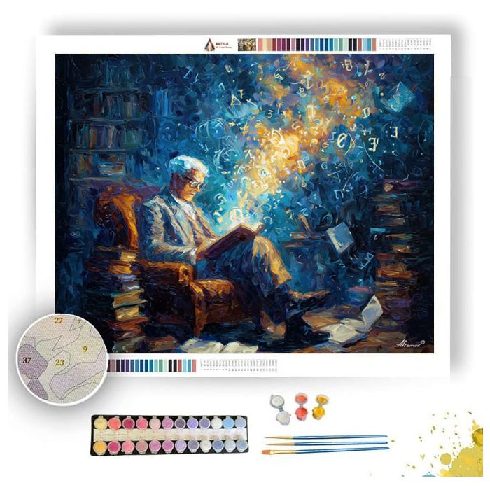 AETHER SCHOLAR - Paint by Numbers Full Kit