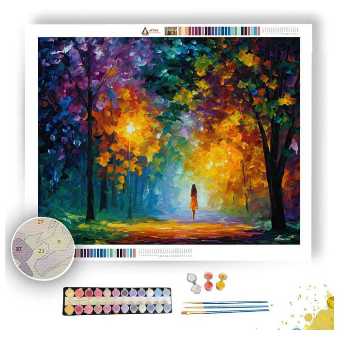 AURA OF SILENCE - Paint by Numbers Full Kit