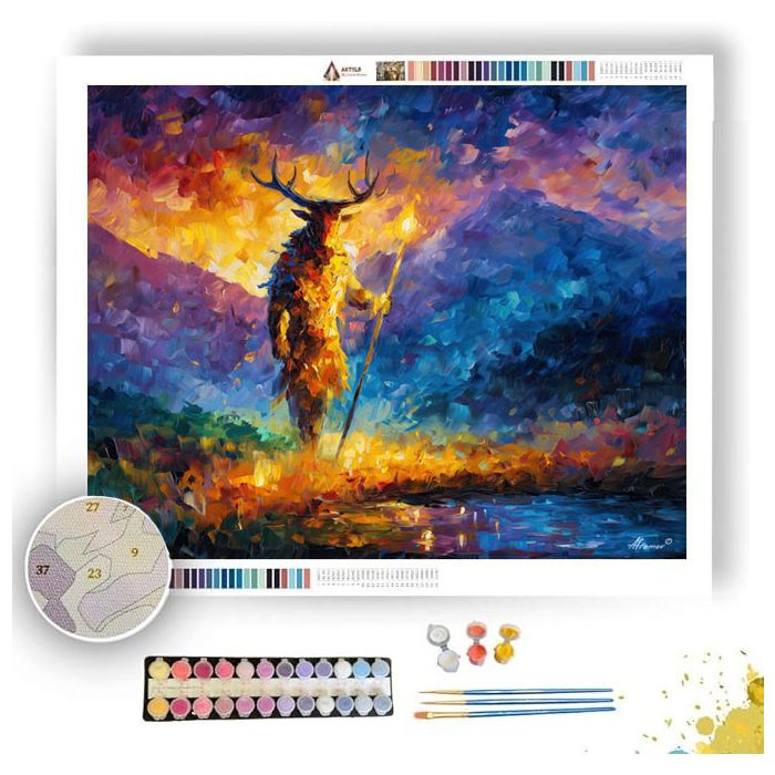 RUNEWARD SENTINEL - Paint by Numbers Full Kit