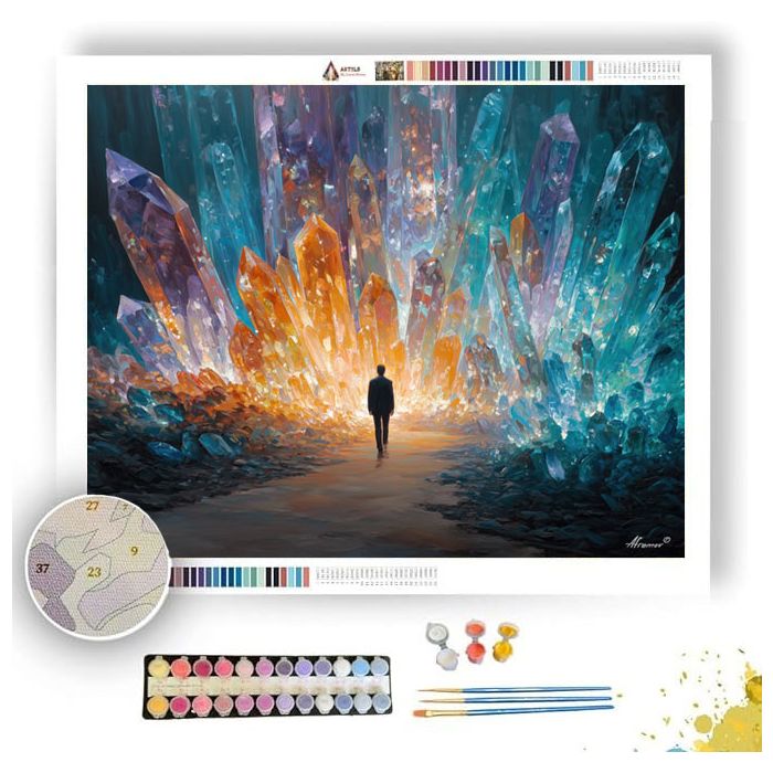 CRYSTAL MIND ADEPT - Paint by Numbers Full Kit