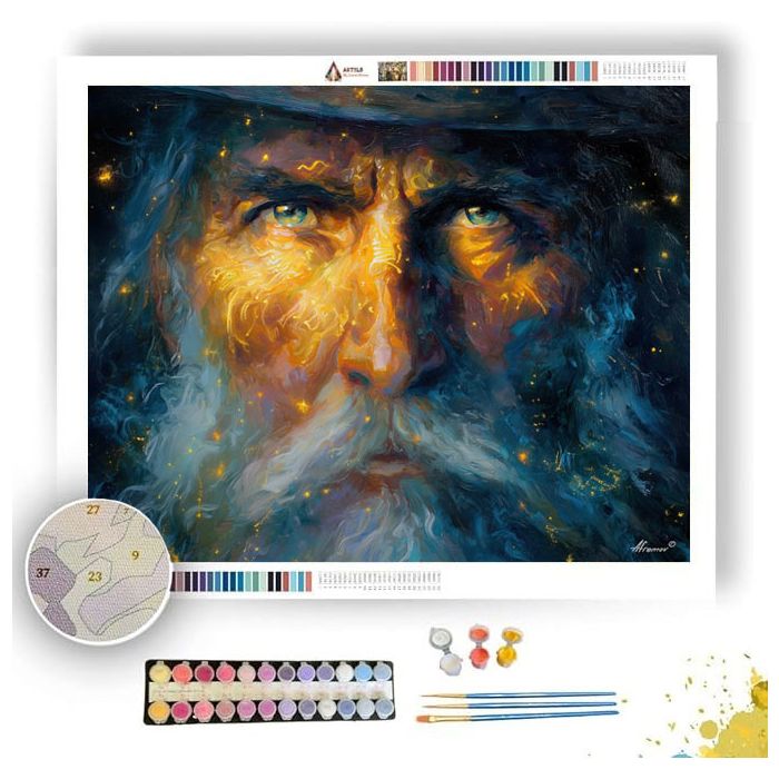 RUNEBOUND SAGE - Paint by Numbers Full Kit
