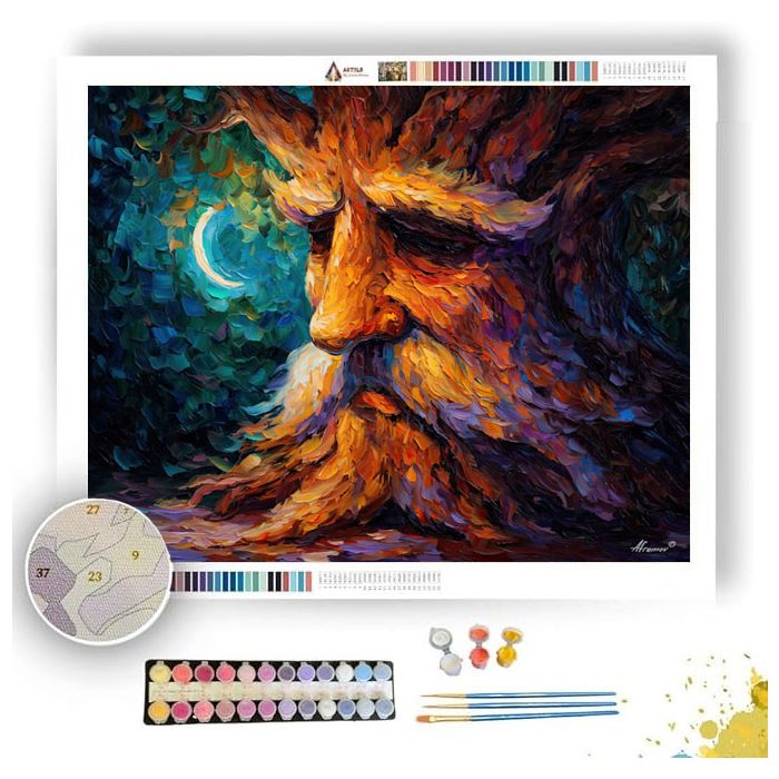 ROOTBOUND DRUID - Paint by Numbers Full Kit