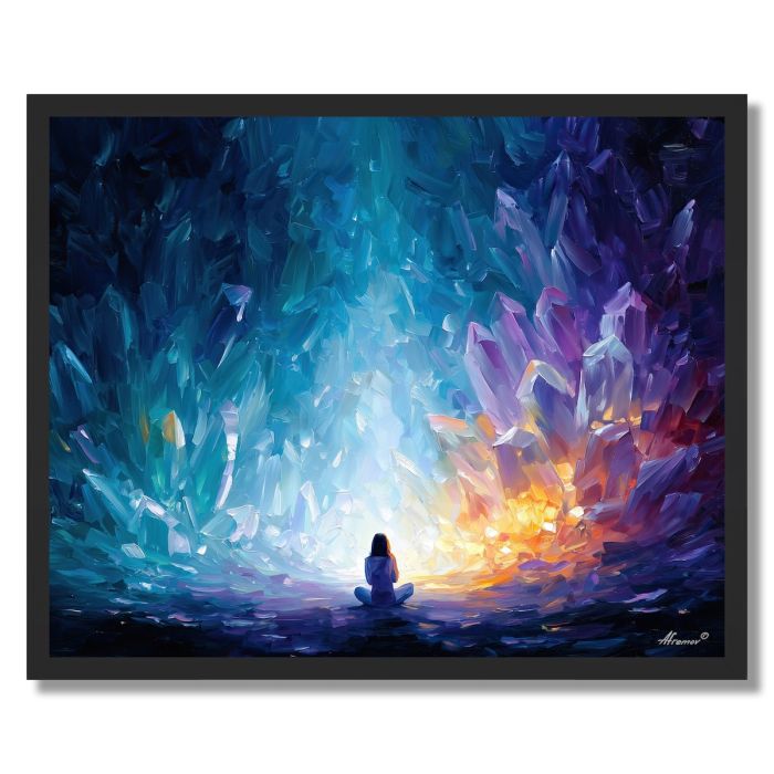 CRYSTAL MIND - FRAMED