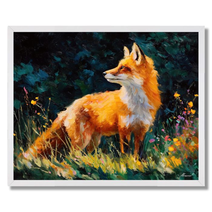 MEADOW FOX - FRAMED