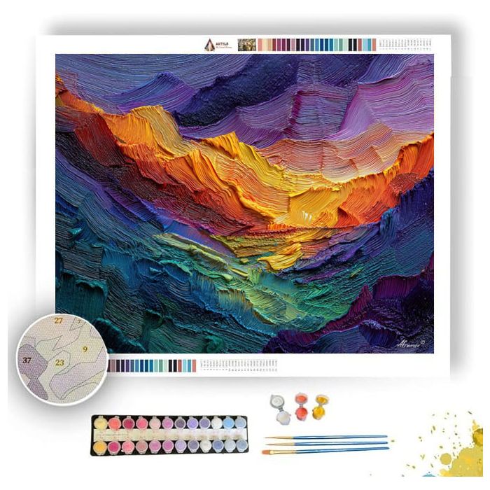 INNER LANDSCAPE - Paint by Numbers Full Kit