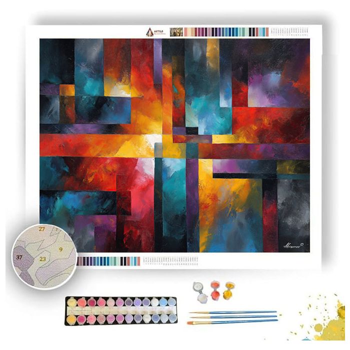 SILENT TENSION - Paint by Numbers Full Kit