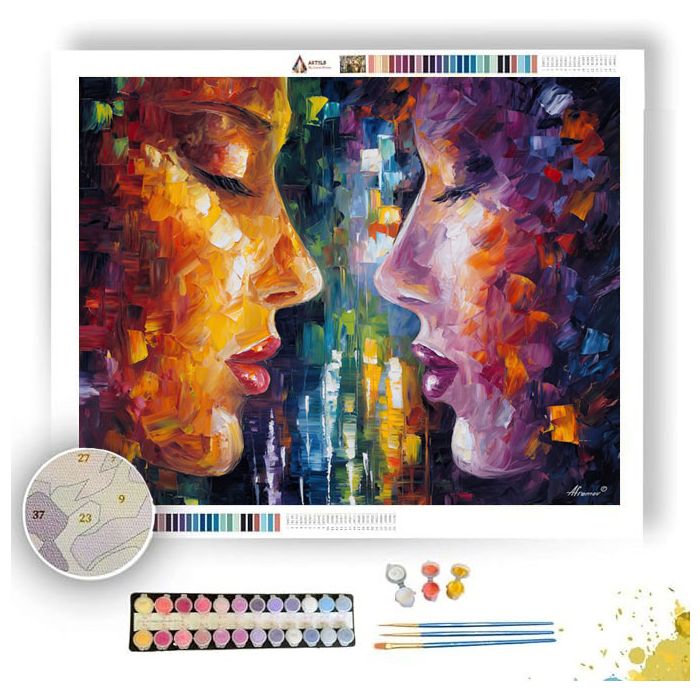 MUTED EXPRESSION - Paint by Numbers Full Kit