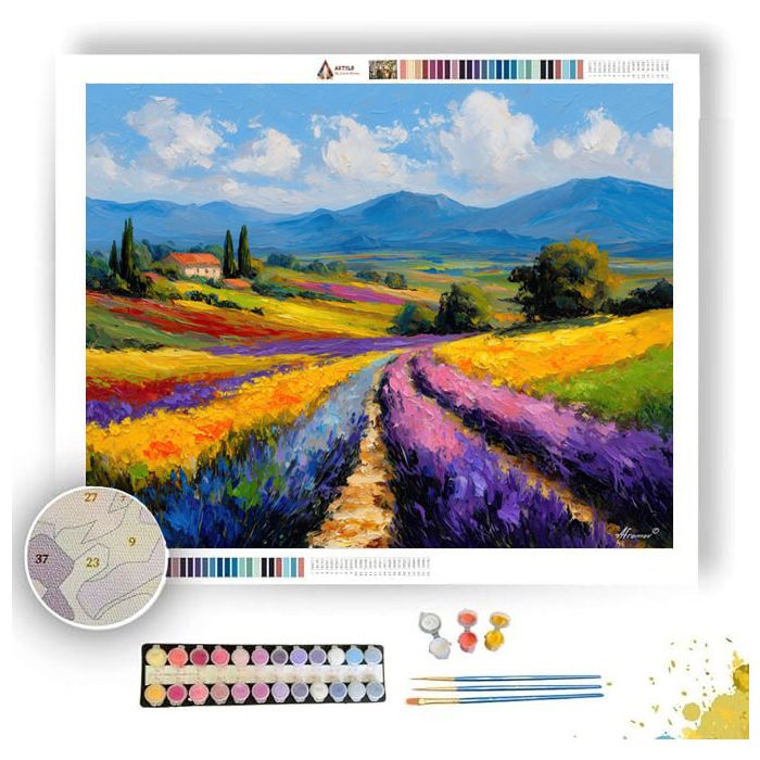 COUNTRY HORIZON - Paint by Numbers Full Kit