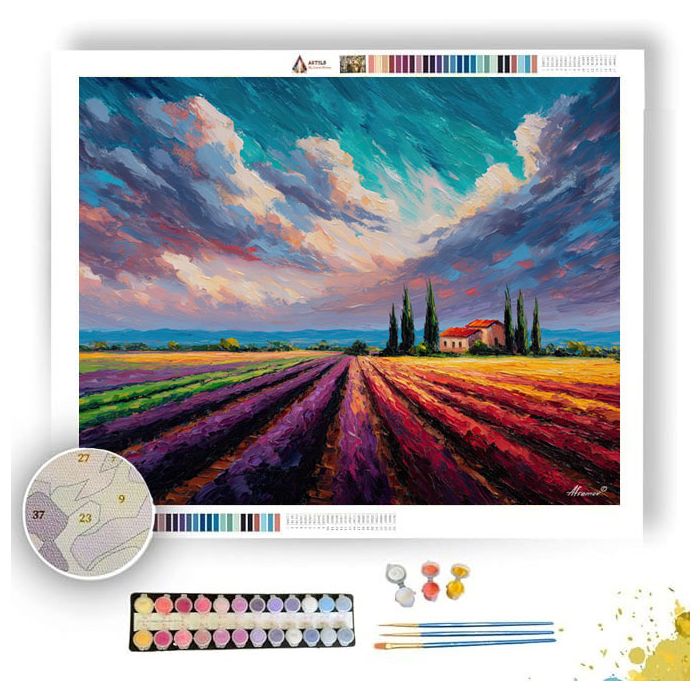 HORIZON FARMLANDS - Paint by Numbers Full Kit