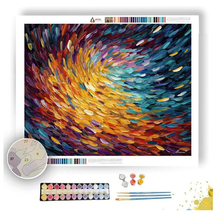 DISTANT MOTION - Paint by Numbers Full Kit