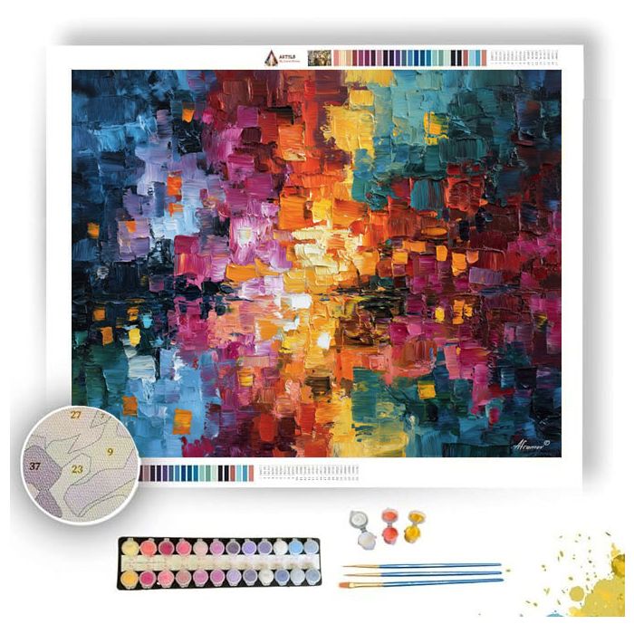 TEXTURED SILENCE - Paint by Numbers Full Kit