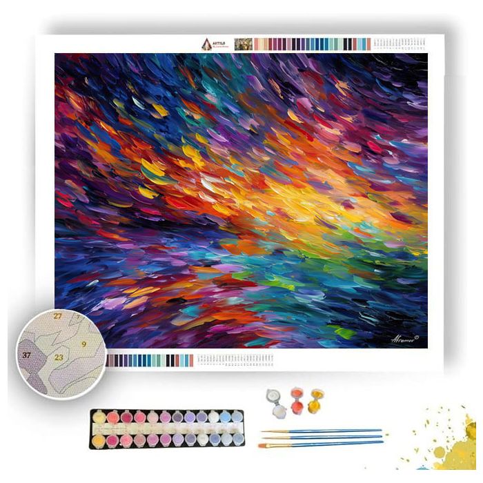 CALM DISRUPTION - Paint by Numbers Full Kit