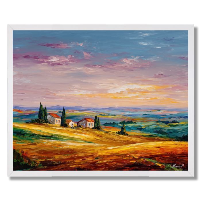 QUIET FARMLAND - FRAMED