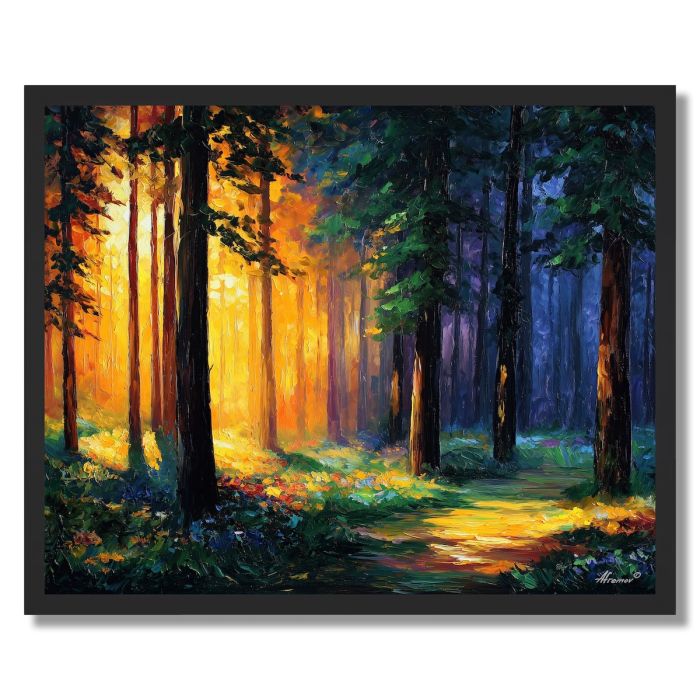 FOREST EDGE GLOW - FRAMED