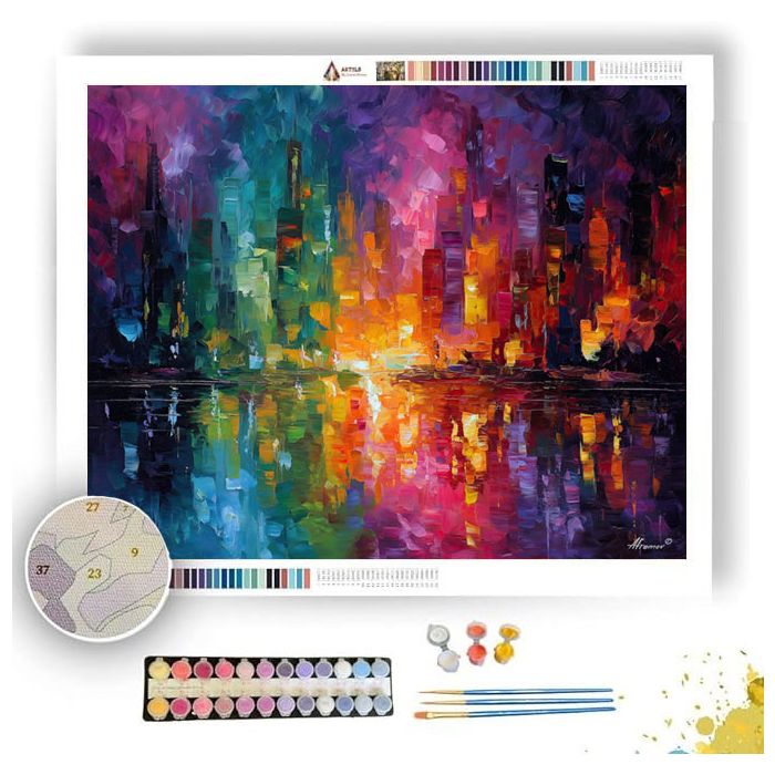 SOFT RESOLUTION - Paint by Numbers Full Kit