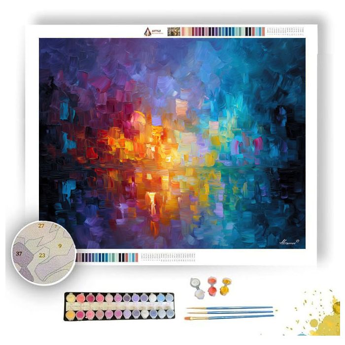 SUBTLE DISSONANCE - Paint by Numbers Full Kit